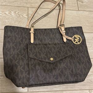 Michael Kors Brown Tote Bag